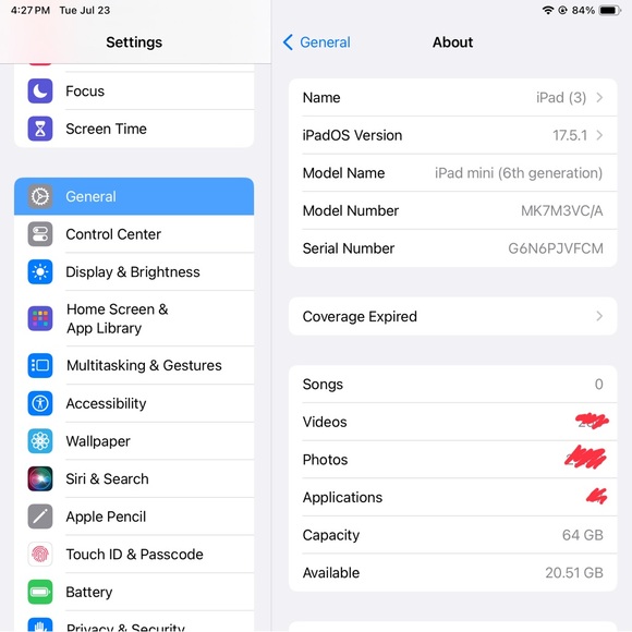 iPad Mini 6th Generation - $700 - Picture 2 of 4